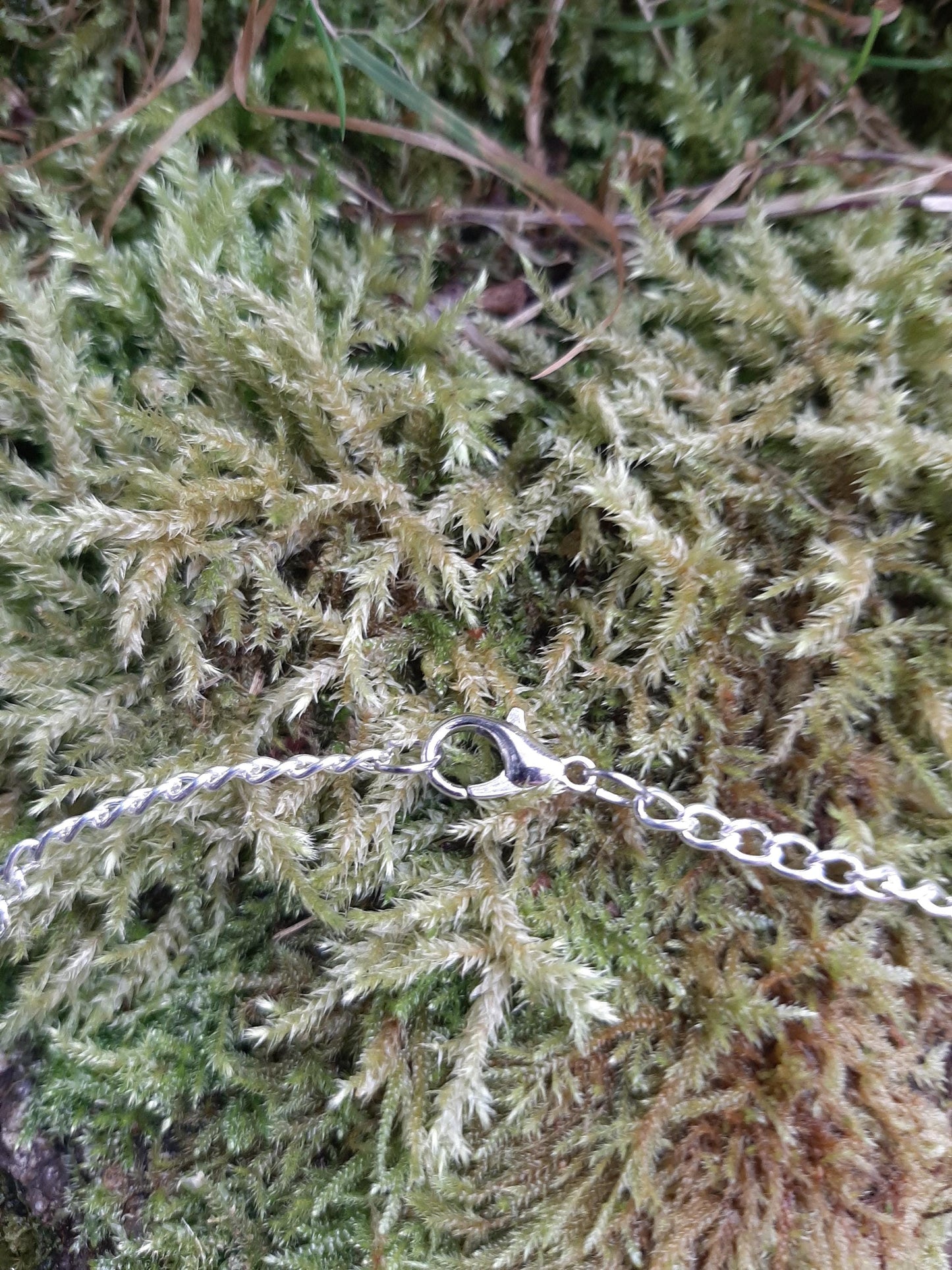 Bee Pendant Necklace - Bumble Bee - Cast and hammered pewter - Small - Can be personlised
