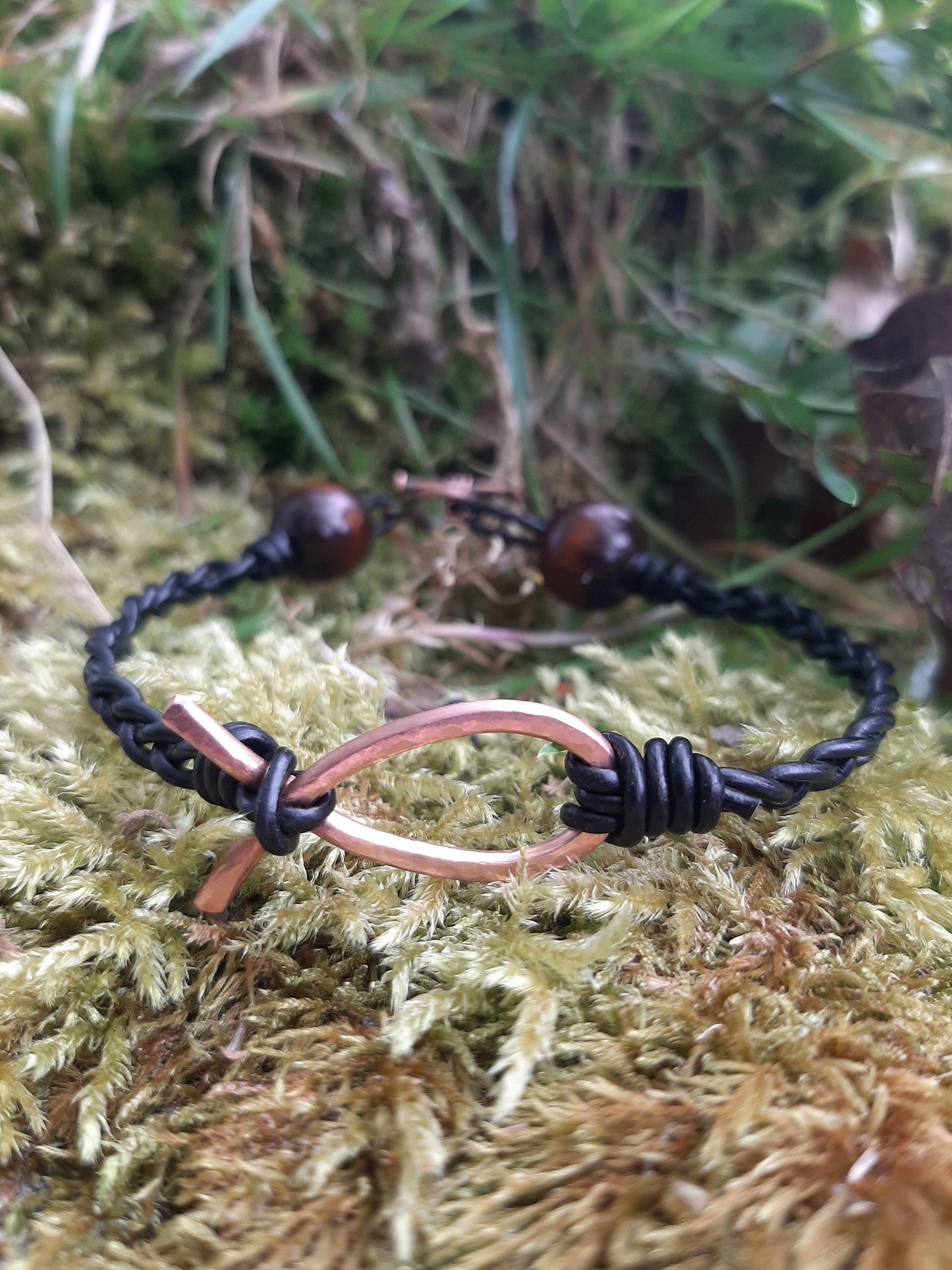 Copper Ichthys Amulet Bracelet - Jesus Fish | Christian Bracelet