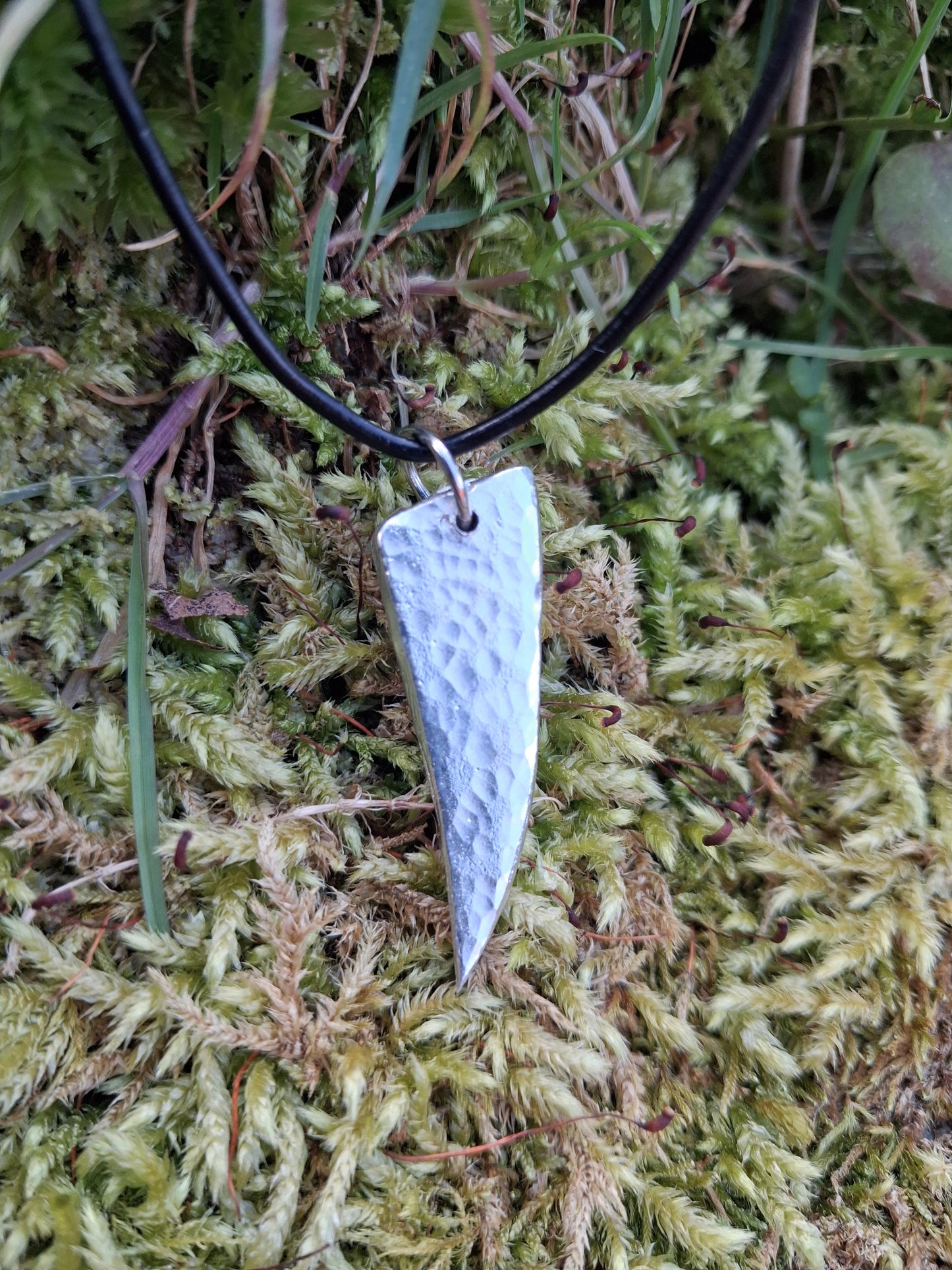 Tooth Pendant Necklace| Fang Pendant Necklace | Claw Pendant Necklace | Cast and Hammered Pewter