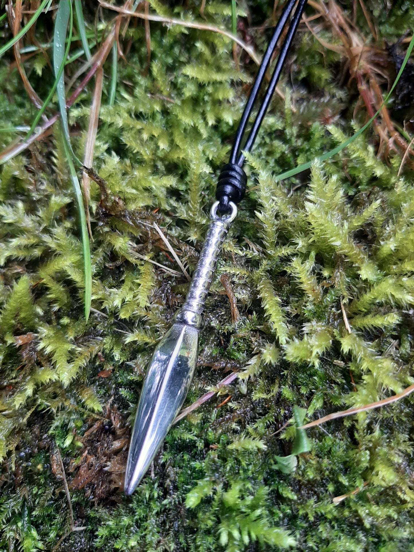 Odin's Gungnir spear pendant necklace | Viking jewellery
