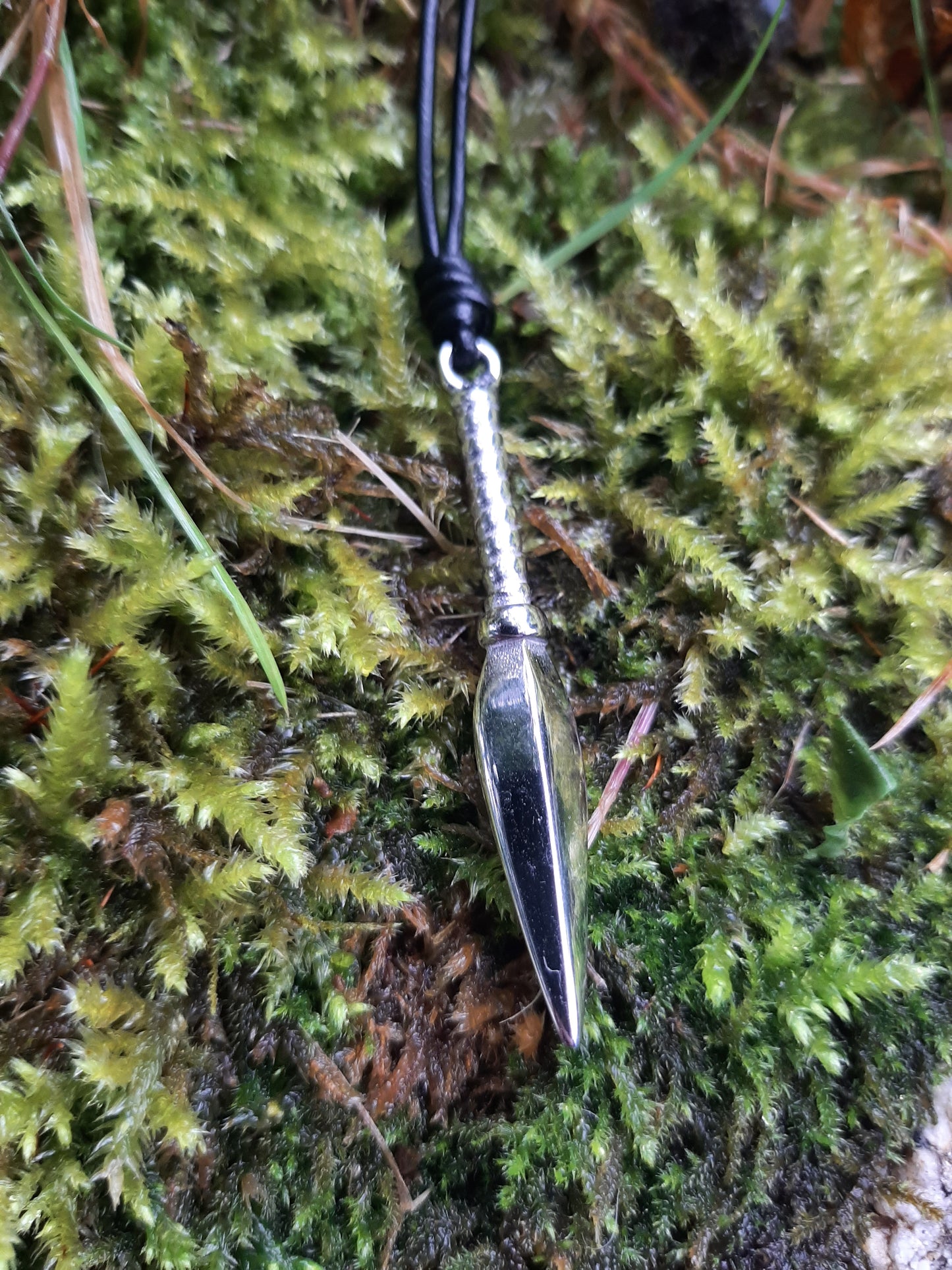 Odin's Gungnir spear pendant necklace | Viking jewellery