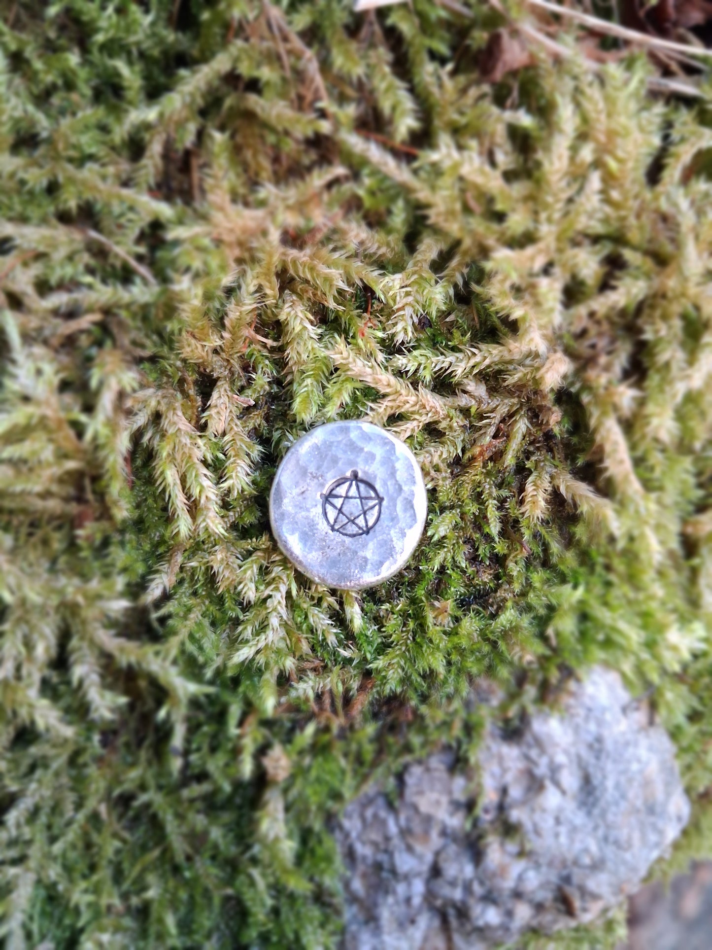 Pentagram Pin Badge | Pewter | Witchy, Magic, Pagan, Alternative