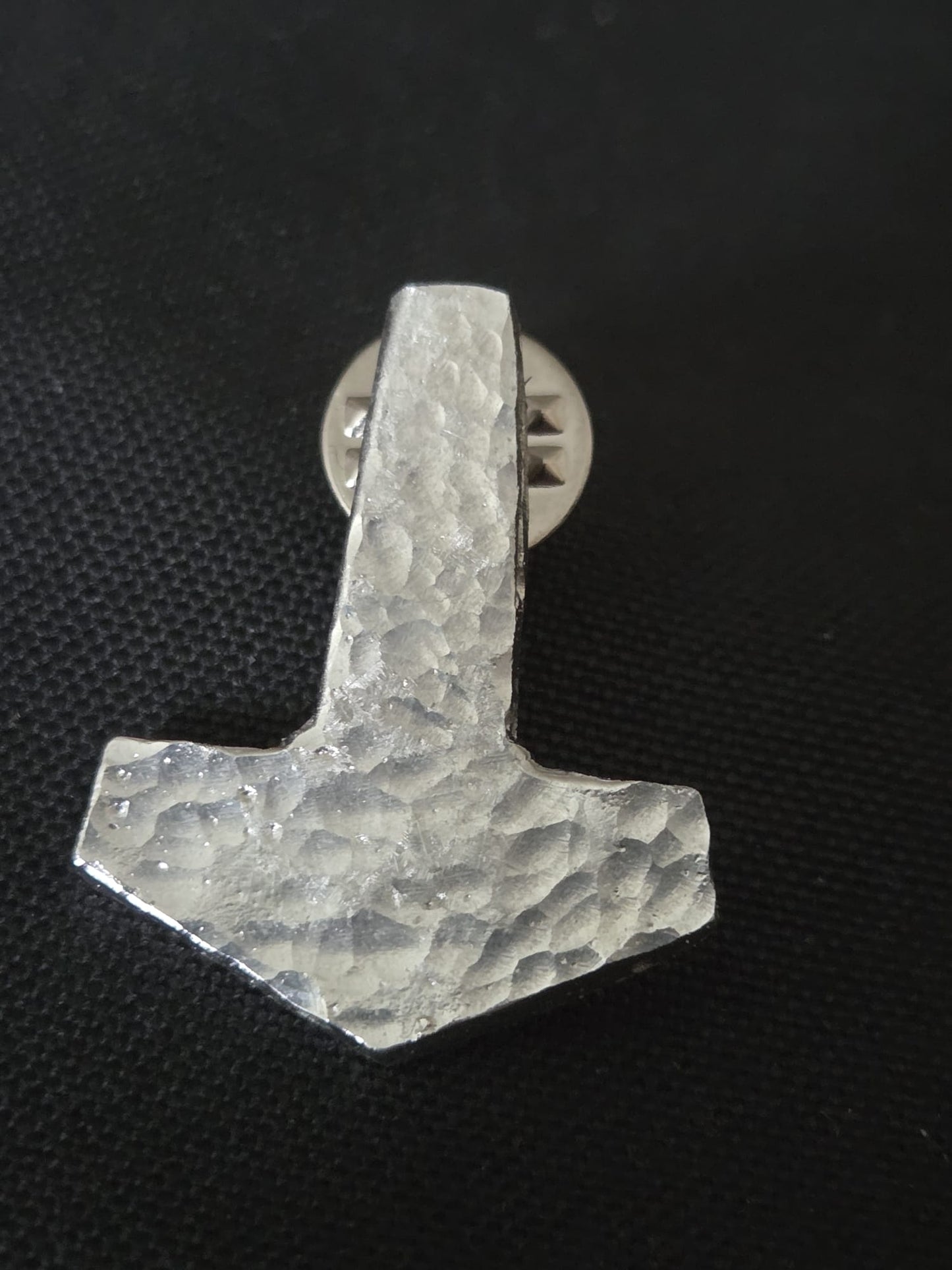 Mjolnir Thors Hammer Pin Badge | Handmade | Viking, Gothic, Pagan, Witchy