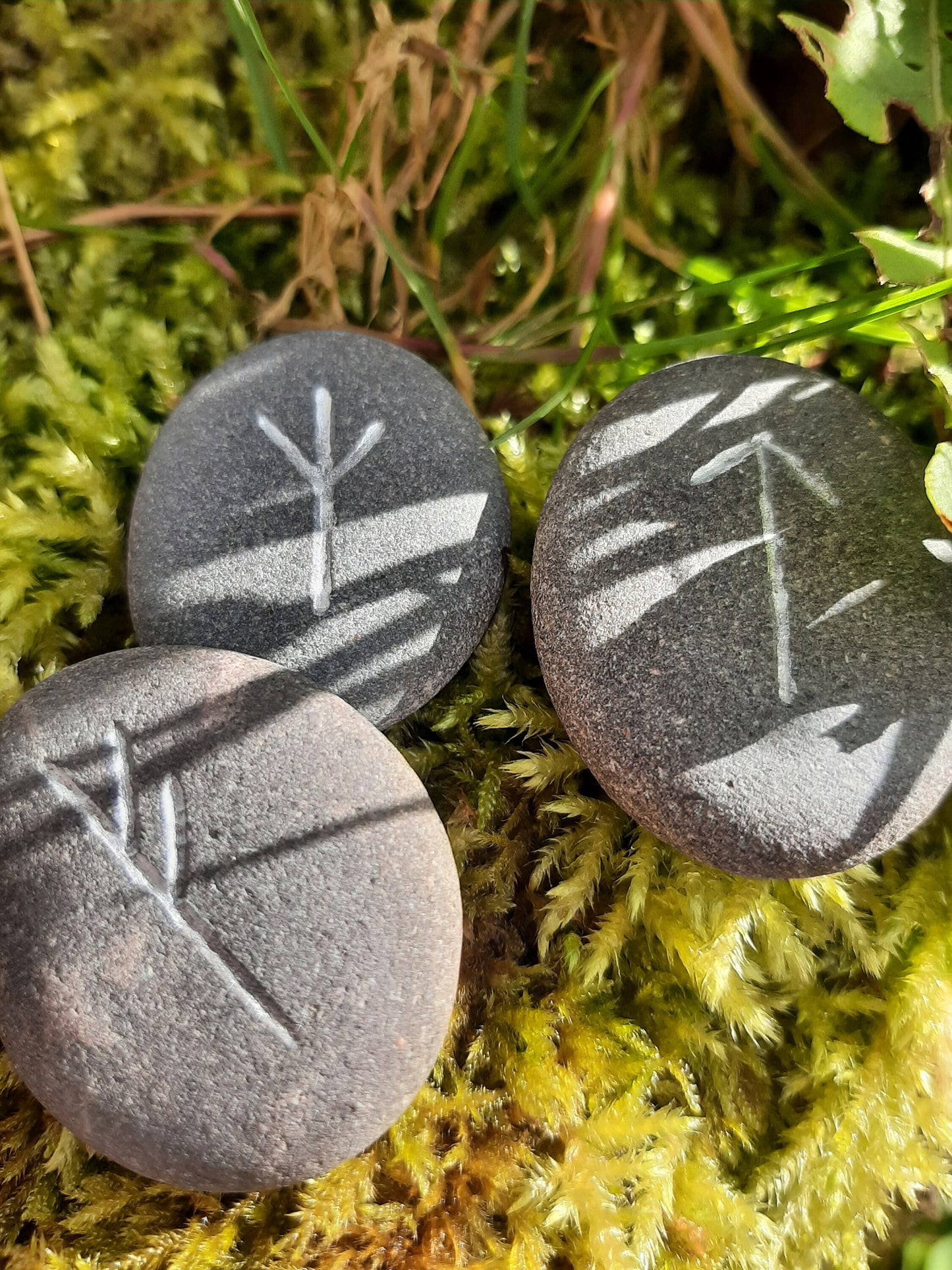 Carved Rune Stone, Palm Stone, Worry Stone, Home Stone, Pocket Stone, comfort stone