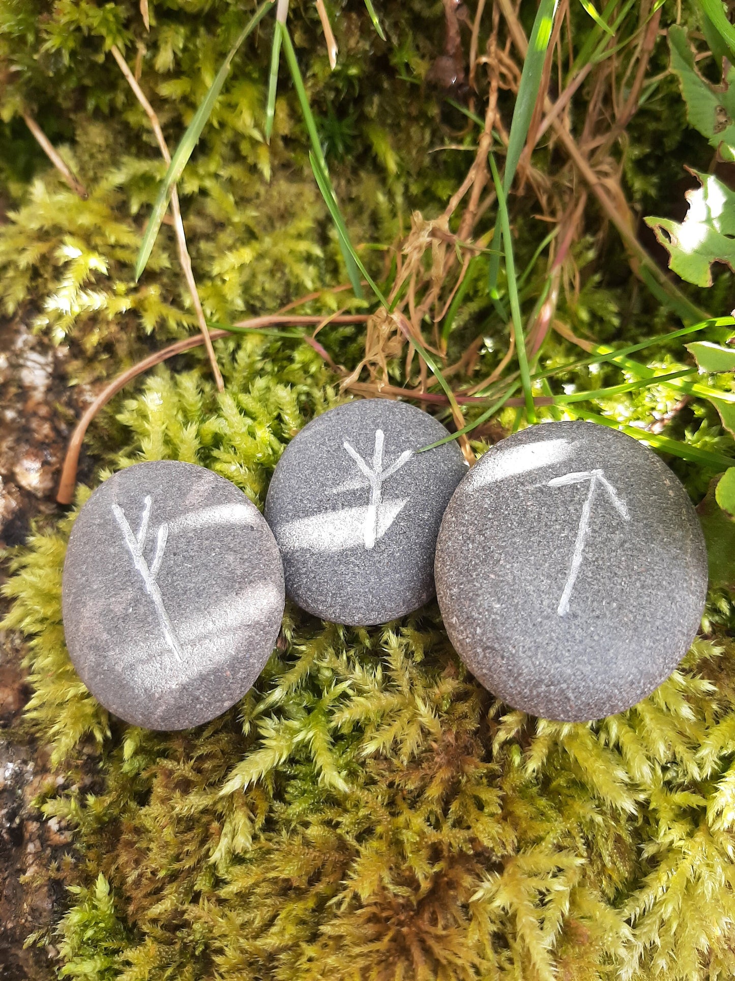 Carved Rune Stone, Palm Stone, Worry Stone, Home Stone, Pocket Stone, comfort stone
