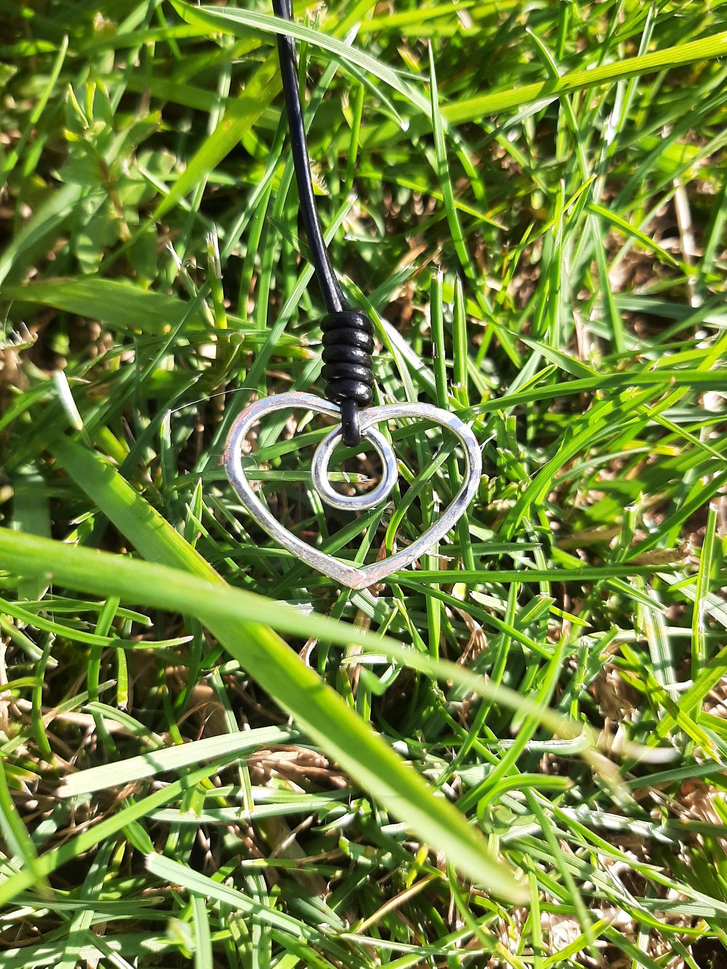 Silver Heart necklace | Celtic Necklace
