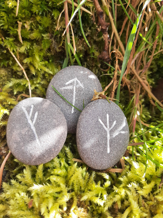 Carved Rune Stone, Palm Stone, Worry Stone, Home Stone, Pocket Stone, comfort stone