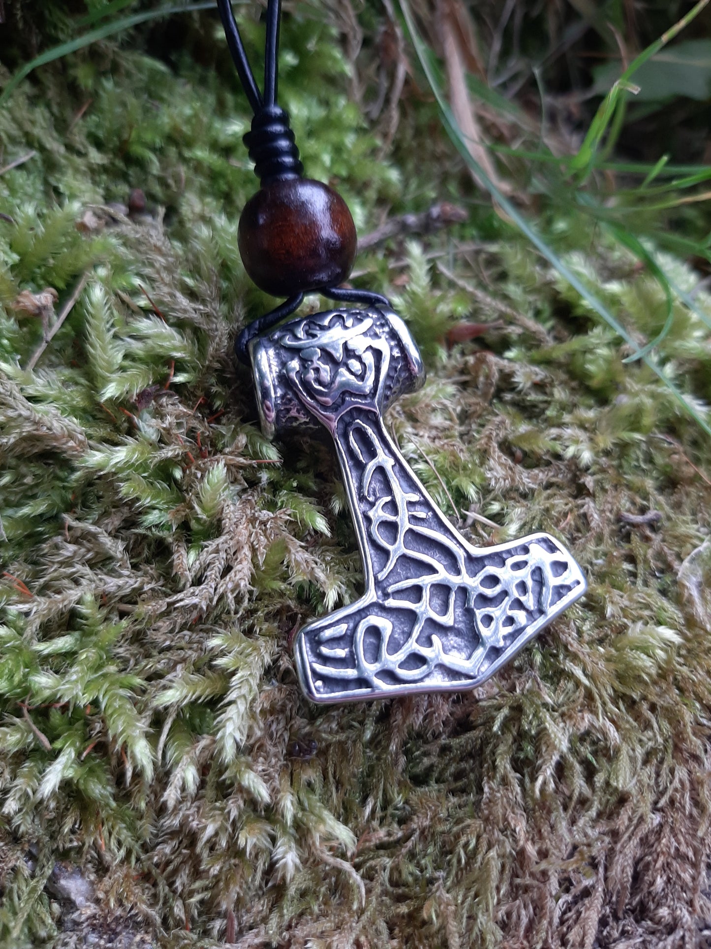 Thor's hammer pendant necklace | Viking jewellery
