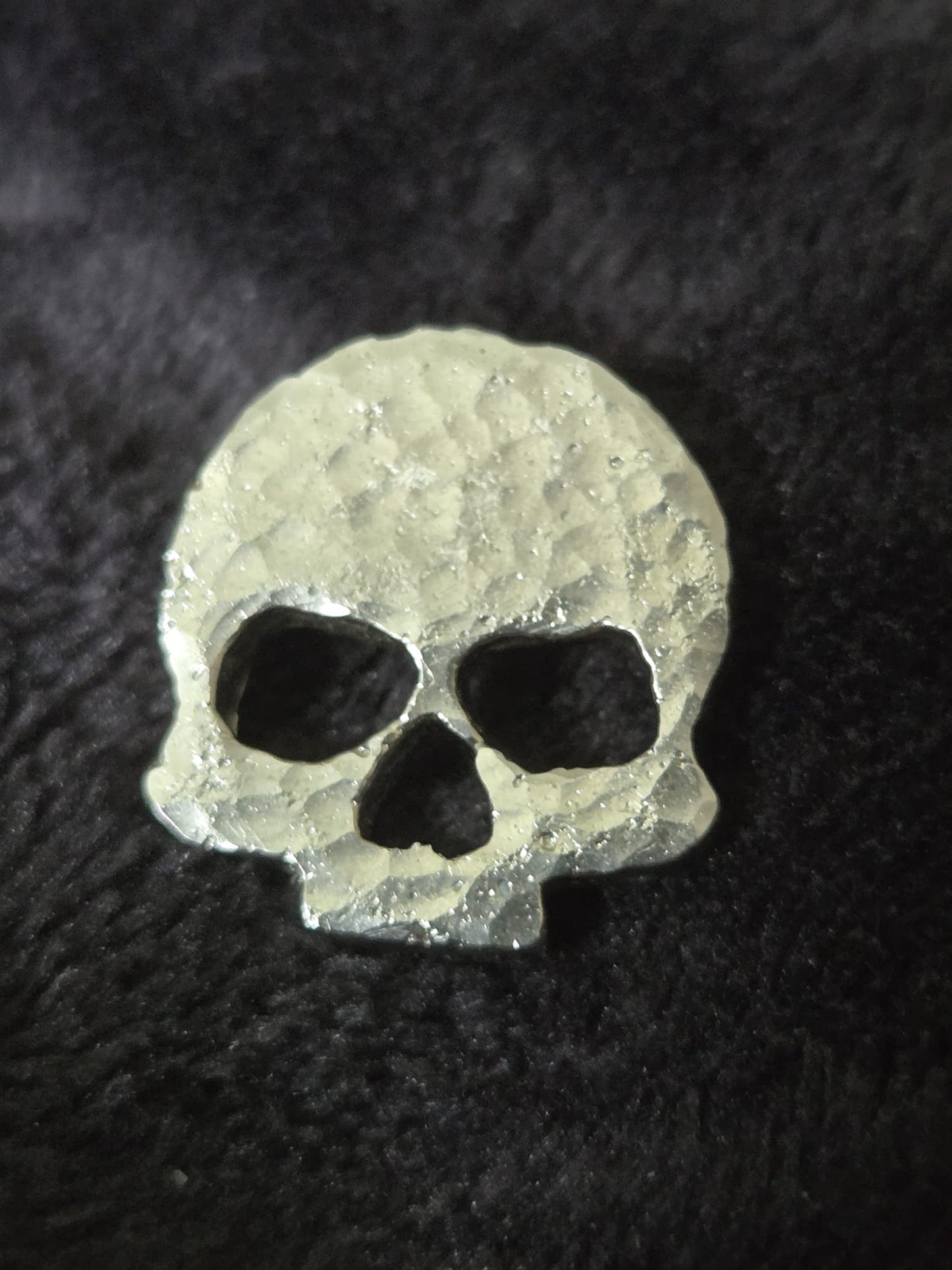 Skull Pin Badge | Handmade | Gothic, Pagan, Witchy
