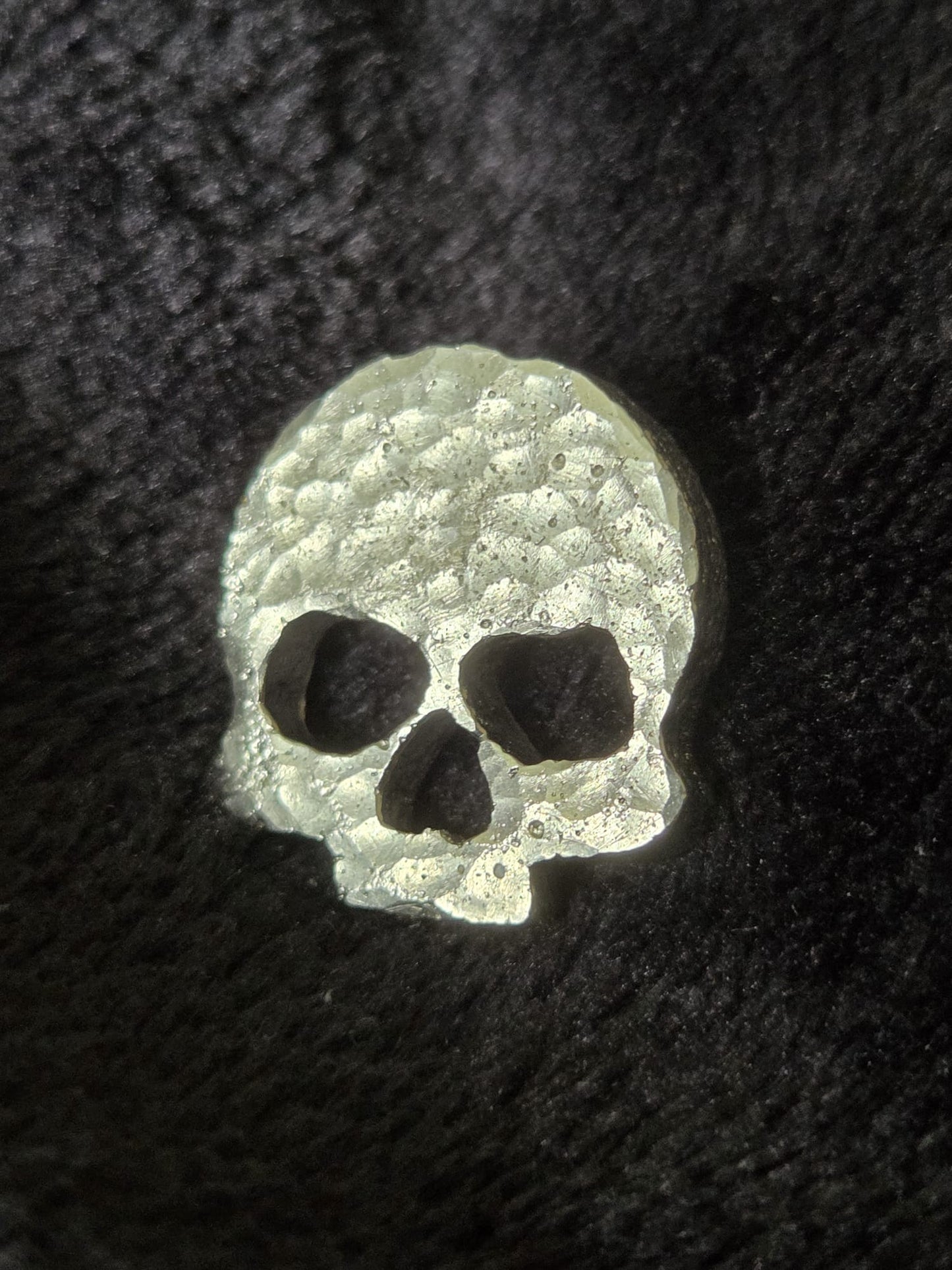 Skull Pin Badge | Handmade | Gothic, Pagan, Witchy