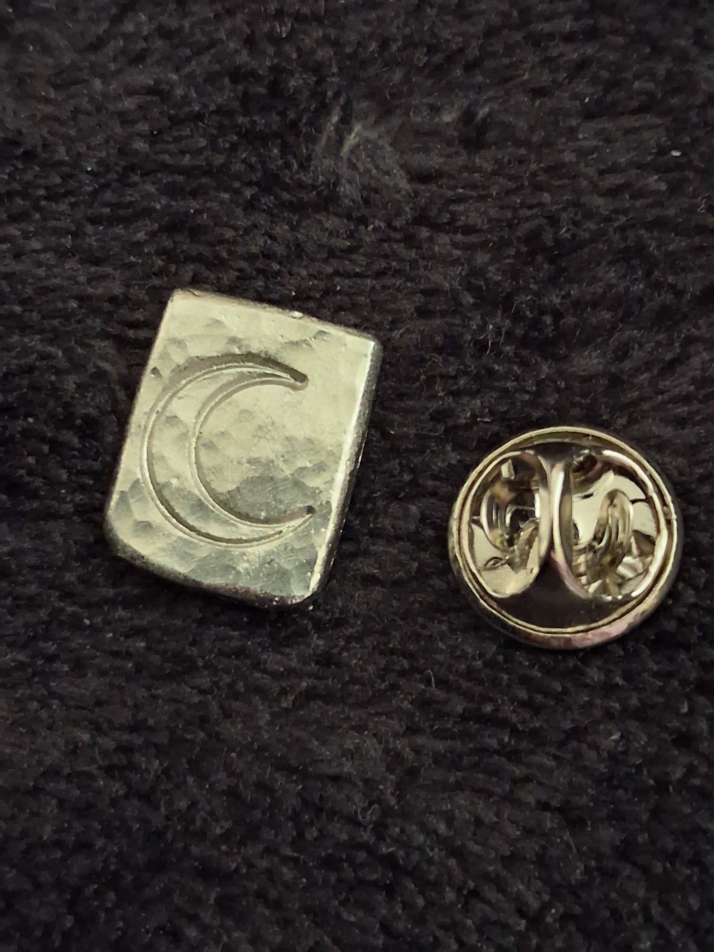 Moon Pin Badge | Pewter | Witchy, Magic, Pagan, Alternative