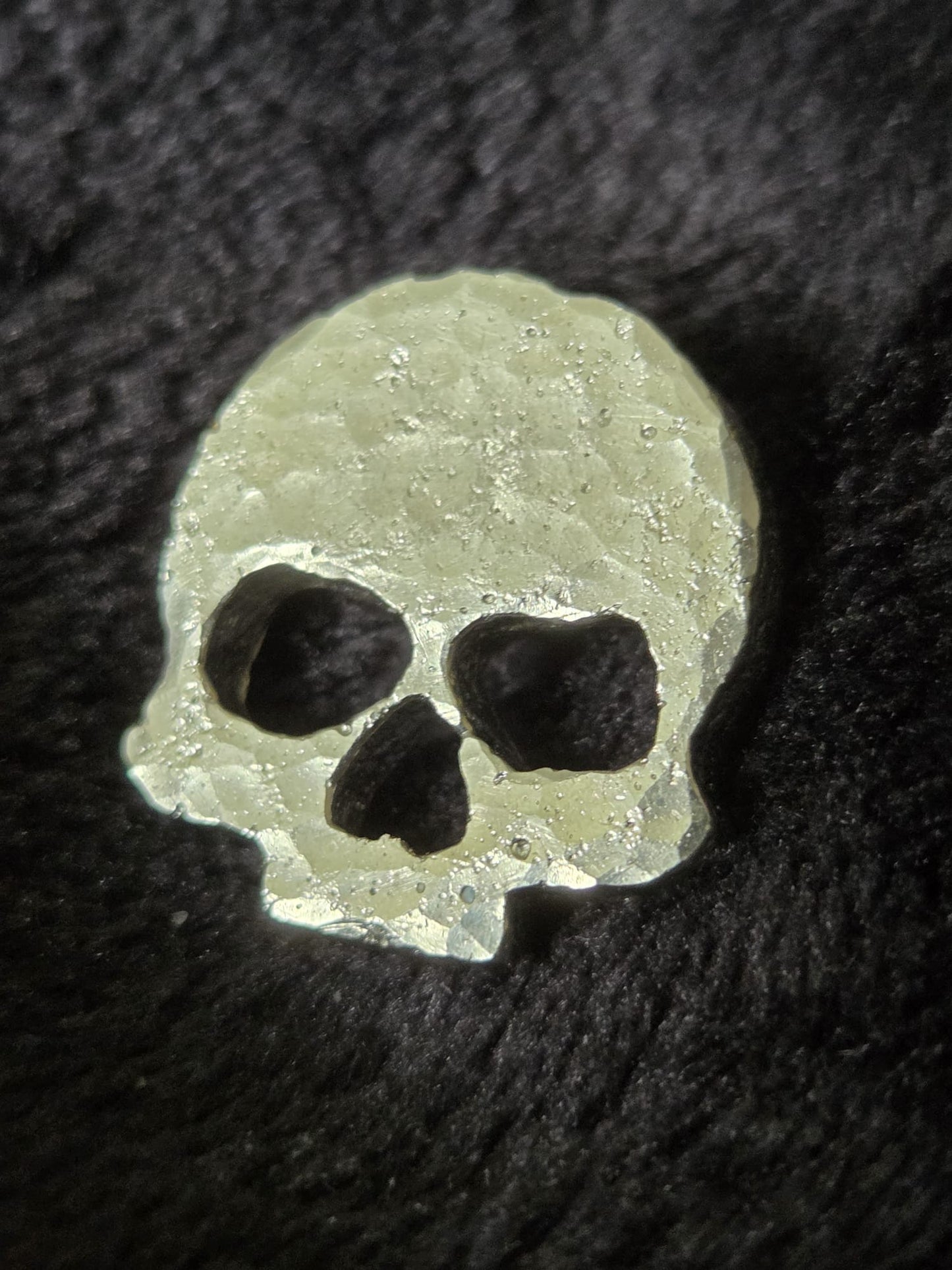 Skull Pin Badge | Handmade | Gothic, Pagan, Witchy