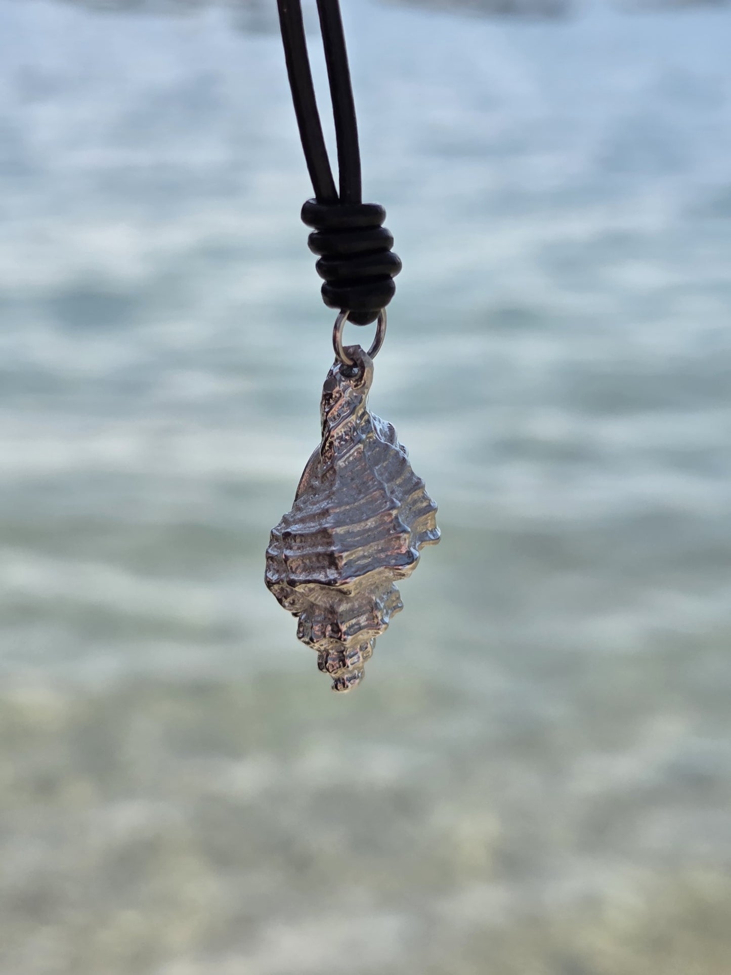 Seashell Pendant Necklace | Shell Necklace | Cornish Jewellery | Sea Jewellery - Cast Pewter - Solid