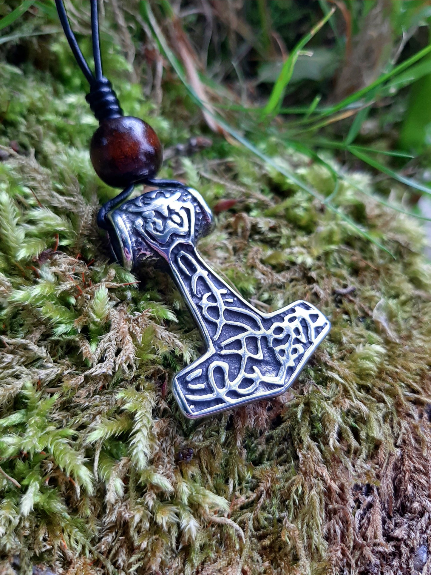 Thor's hammer pendant necklace | Viking jewellery
