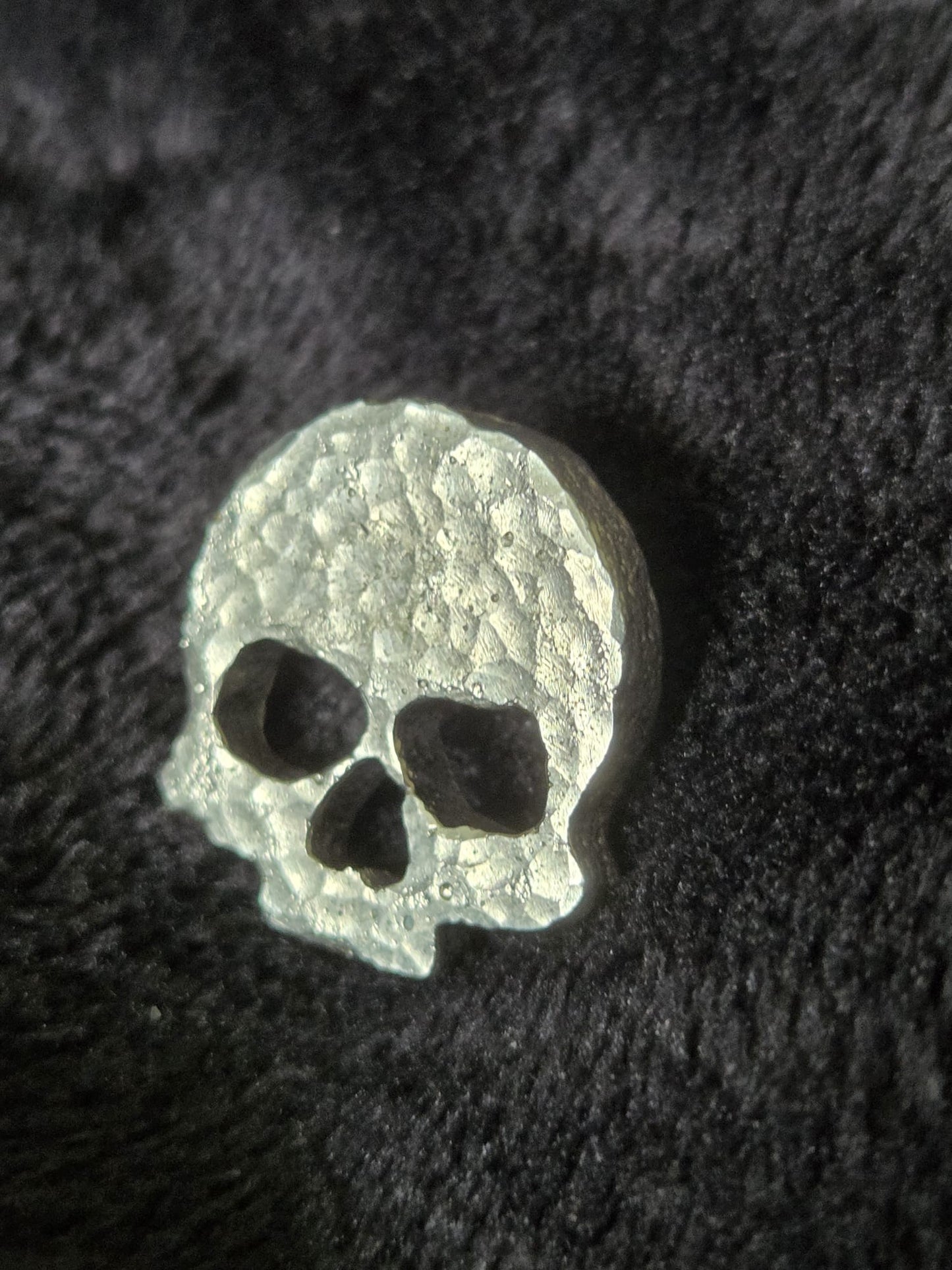 Skull Pin Badge | Handmade | Gothic, Pagan, Witchy