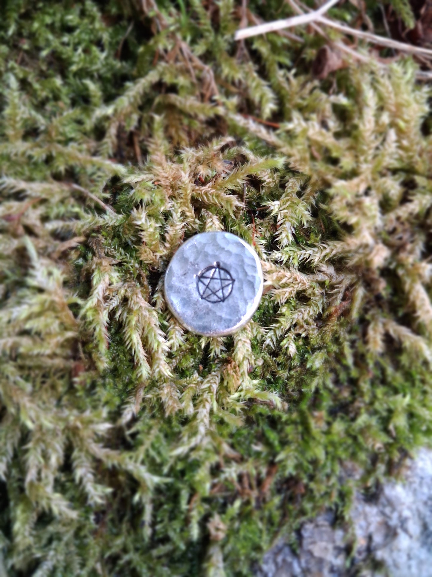 Pentagram Pin Badge | Pewter | Witchy, Magic, Pagan, Alternative