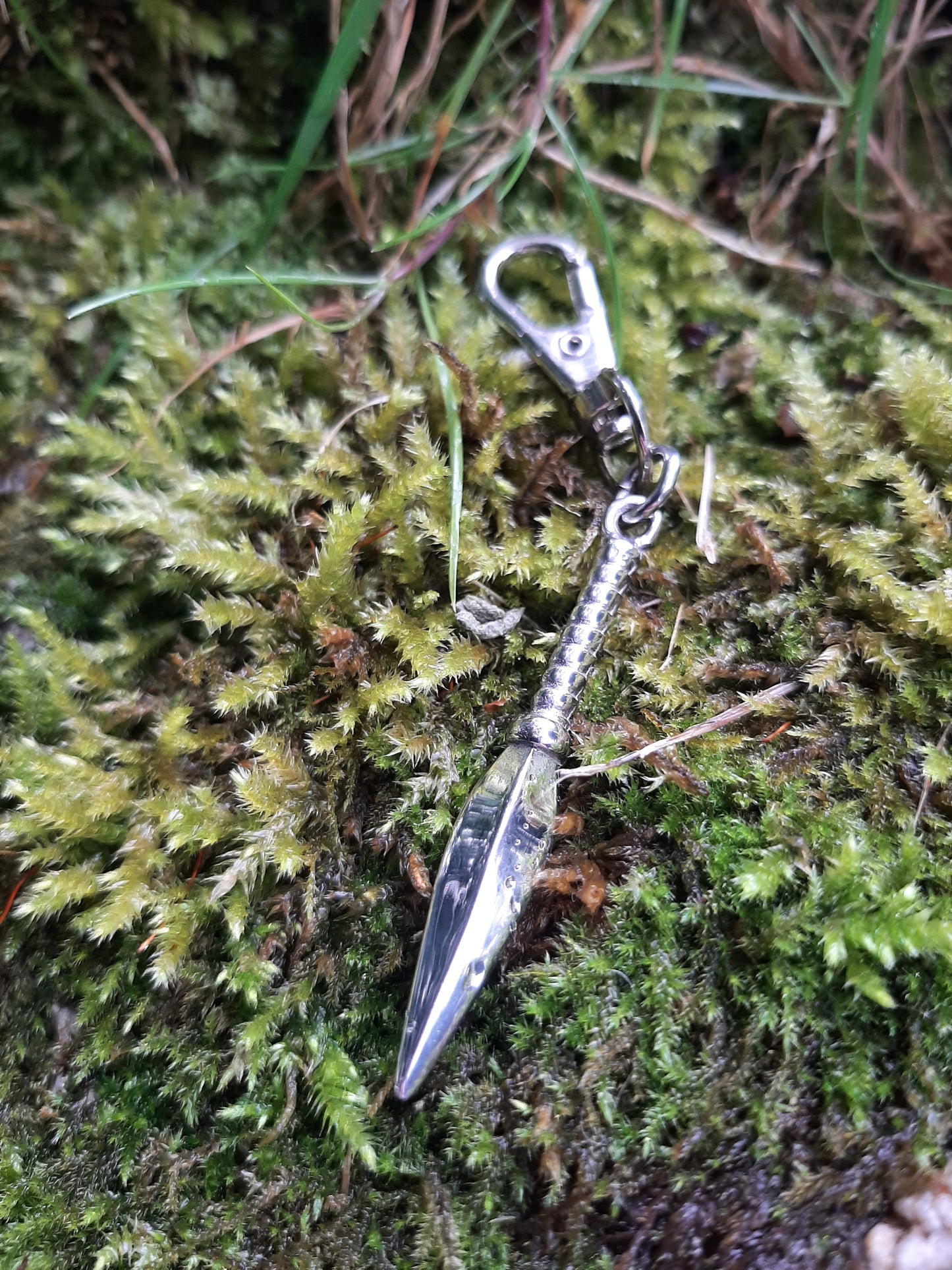 Odin's Spear Gungnir keyring - Stainless Steel